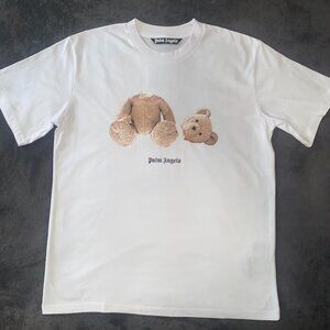 Palm Angels White t-shirt bear